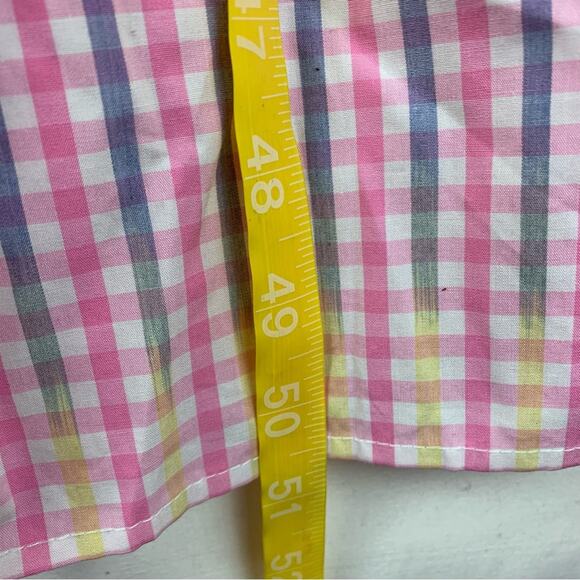 Charter Club women's XL gingham tiered midi dress sun sundress party new - Picture 11 of 11